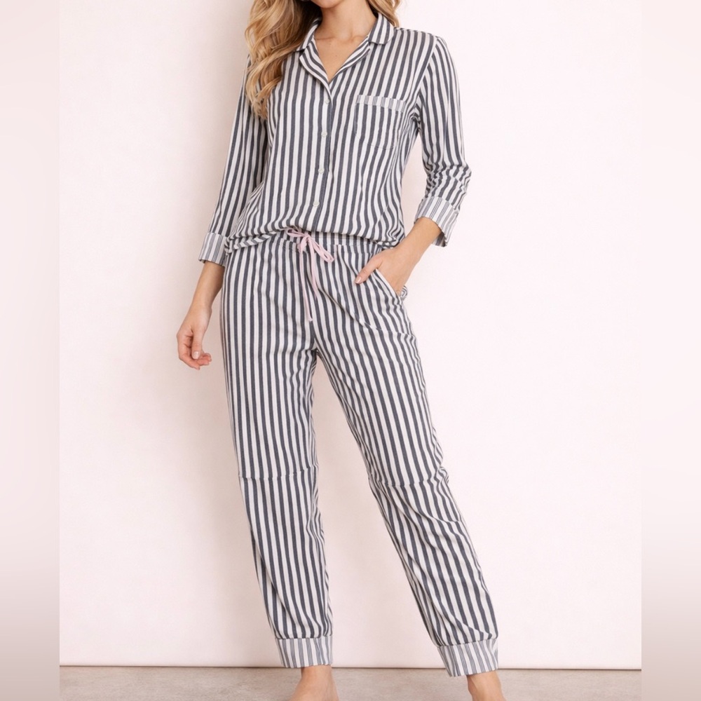 Victoria's Secret Striped Pajama Bottoms